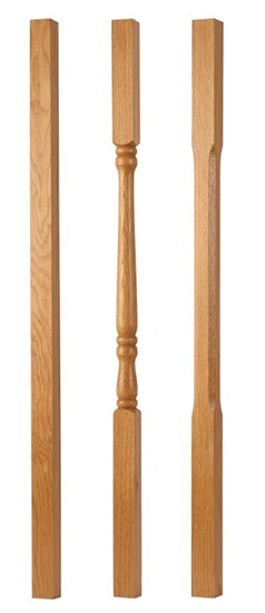 Oak 35mm Spindles
