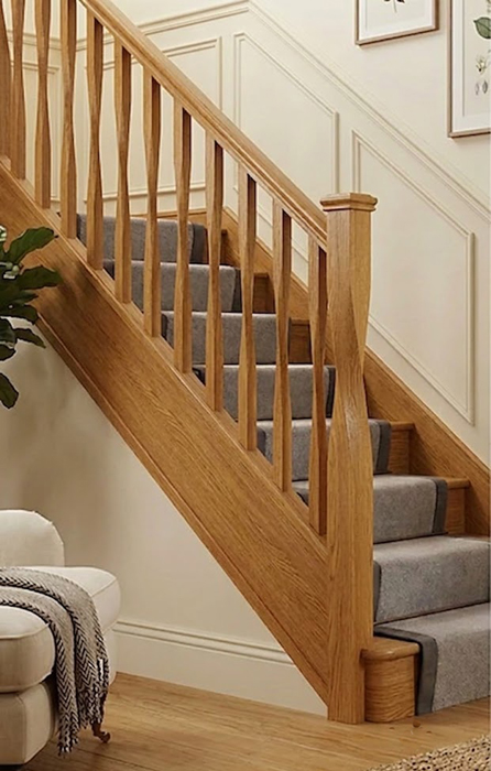 Oak Contemporary Staircase