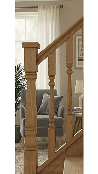 Oak Provincial Staircase