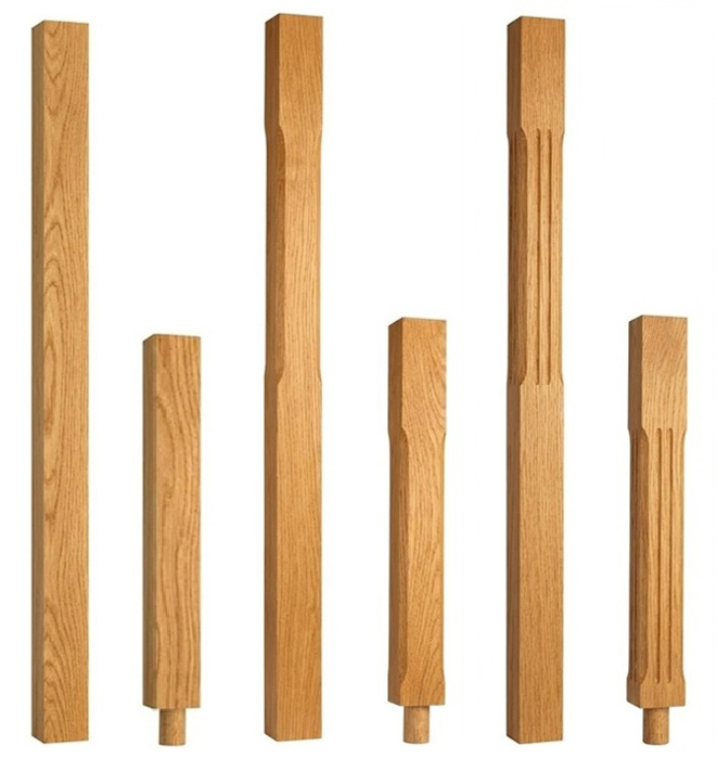 Oak 95mm Newel Posts