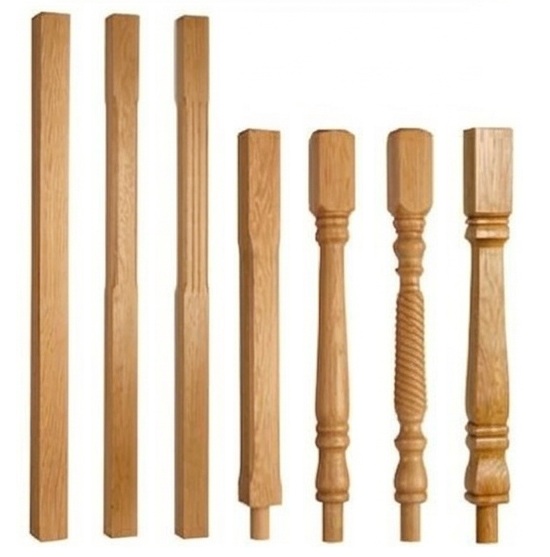Oak Newel Post