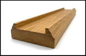 55mm Slot Oak TB Baserail