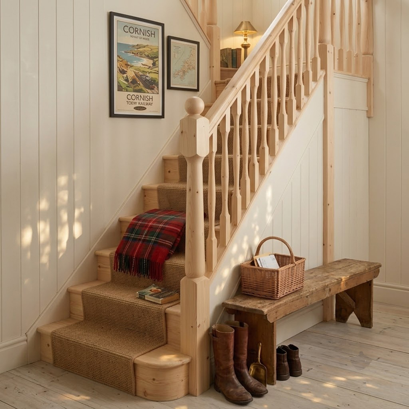 Pine Nexus Staircase Installation