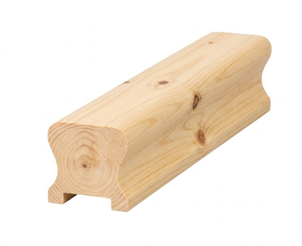 Pine Rails Pine Stair Handrails | Solid Softwood Rails | J&J Stairparts