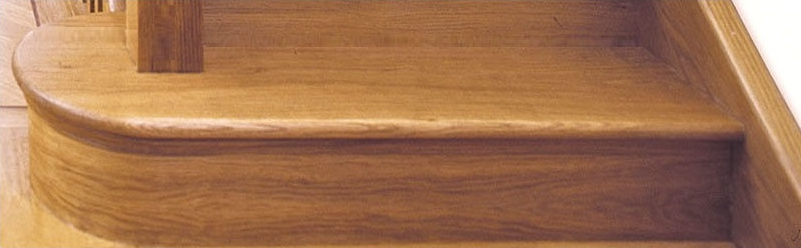 Quality Oak Bullnose Steps