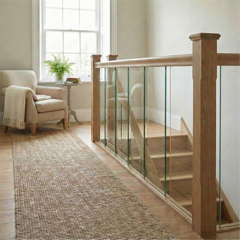 Solution Landing Slot Glass Staircase Diagram