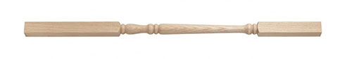 Ash Georgian Turned 32mm Spindle 1100 x 32 x 32mm