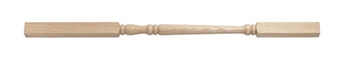 Ash Georgian Turned 32mm Spindle 900 x 32 x 32mm