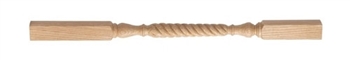 Ash Barley Twist 41mm Spindle 900 x 41 x 41mm