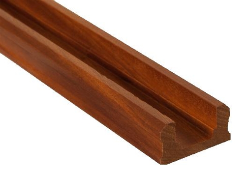 Solution Dark Hardwood Baserail 3.0mtr | J & J Stairparts