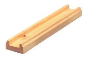Pine Baserail 2.4mtr 32mm groove with infill