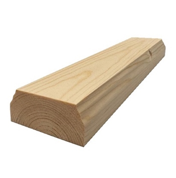Pine Baserail 2.4mtr ungrooved