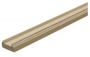 Ash Baserail 3.6mtr 41mm groove with infill