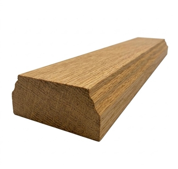 Oak Baserail 3.9mtr ungrooved