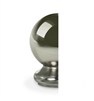 Brushed Ball Half Newel Cap 90mm