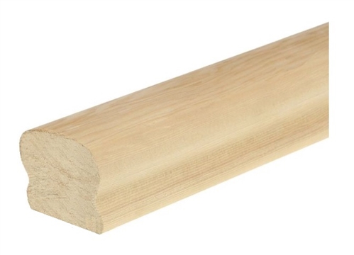Hemlock Cottage Loaf Handrail 2.4mtr ungrooved