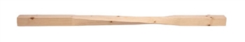 Pine Contemporary 35mm Spindle 1100 x 35 x 35mm Ungrooved