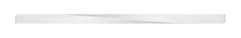 White Primed Contemporary 41mm Spindle 900 x 41 x 41mm