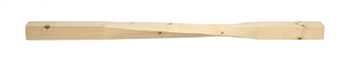 Pine Contemporary Ungrooved 41mm Spindle 900 x 41 x 41m Ungrooved