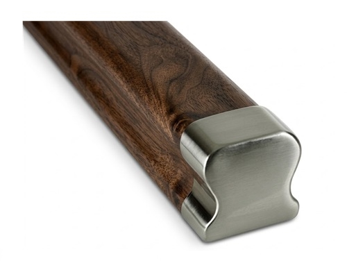 HDR Brushed Handrail End Cap Walnut