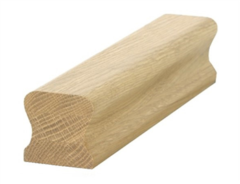Oak HDR Handrail 1.8mtr Ungrooved