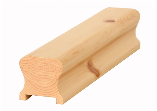 Pine HDR Handrail 2.4mtr 32mm groove with infill