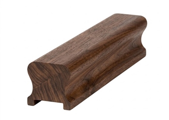Walnut HDR Handrail 2.4mtr 41mm groove with infill
