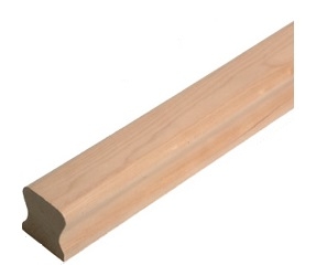 Hemlock HDR Handrail  2.4mtr ungrooved