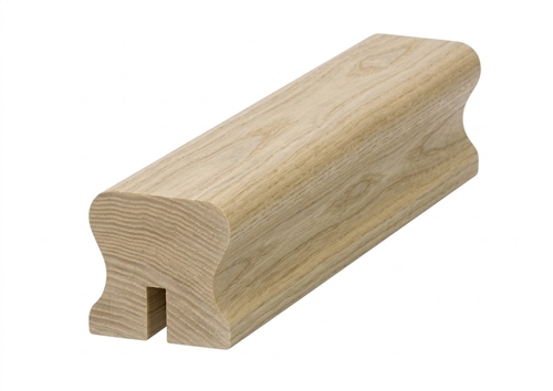 Ash HDR Handrail 3.0mtr 13mm x 15mm Groove For Metal Inc Infill