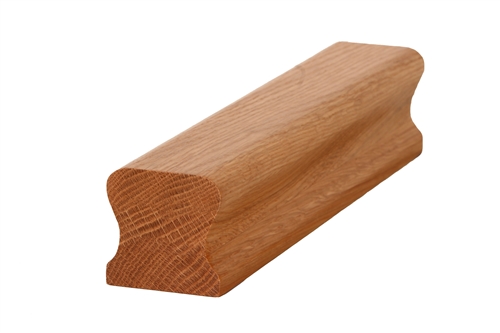 Oak Pre-Finished HDR Handrail 3.0mtr Ungrooved
