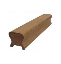 Oak Pre-Finished HDR Handrail 3.6mtr 41mm groove with infill