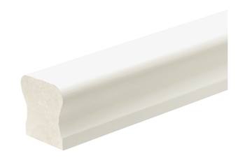 White Primed Handrail 4.2mtr Ungrooved