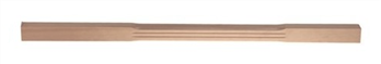 Hemlock Fluted Stop Chamfer 41mm Spindle 900 x 41 x 41mm