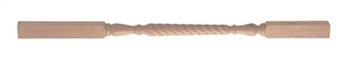 Hemlock Barley Twist 41mm Spindle 1100 x 41 x 41mm