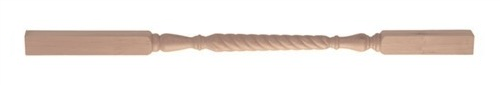 Hemlock Barley Twist 41mm Spindle 1100 x 41 x 41mm
