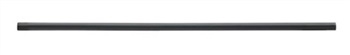 Iron Black Matt Sheen Cheshire Plain Round Rake and Landing Spindle