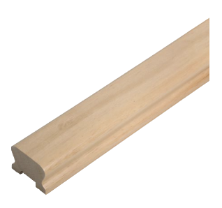 Hemlock LHR Handrail 1.8mtr 35mm groove with infill