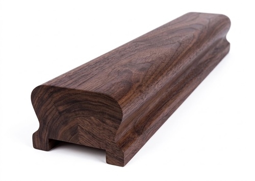 Walnut LHR Handrail 3.0mtr 41mm groove with infill