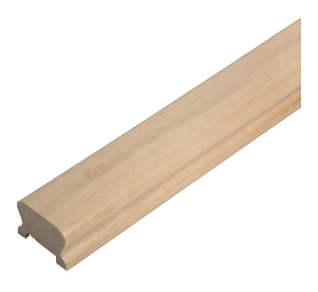 Hemlock LHR Handrail 3.6mtr 41mm groove with infill