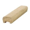 Oak Modern Handrail 3.6mtr 32mm Groove Inc Infill Pat-21