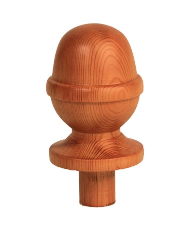 Pine Acorn Newel Cap 90mm