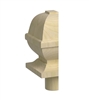 Tulip Square Provincial Half Newel Cap 90mm