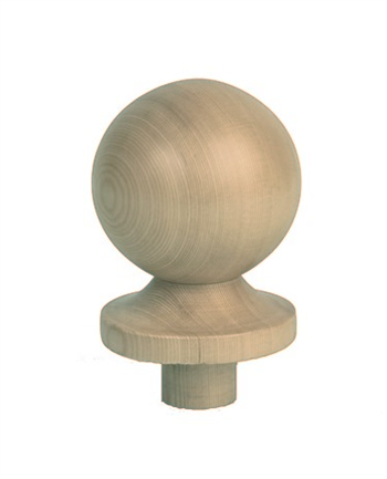 Hemlock Ball Newel Cap 90mm