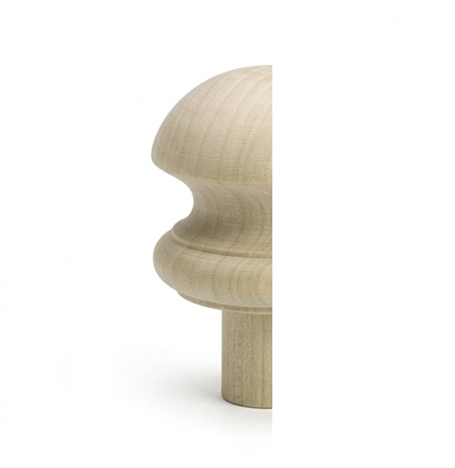 Tulip Mushroom Newel Half Cap 90mm