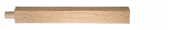 Oak Square Pegged Newel Post 1.0mtr