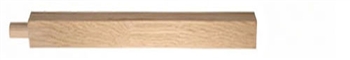 Oak 120mm Square Pegged Newel Post 1.0mtr