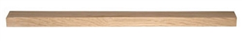 Oak Complete Square Half Newel Post