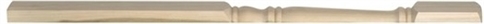 Tulip Georgian Complete Half Newel Post 160mm Head