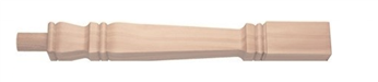Hemlock Provincial Newel Half Post 160mm Head