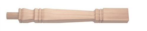 Hemlock Provincial Newel Half Post 160mm Head